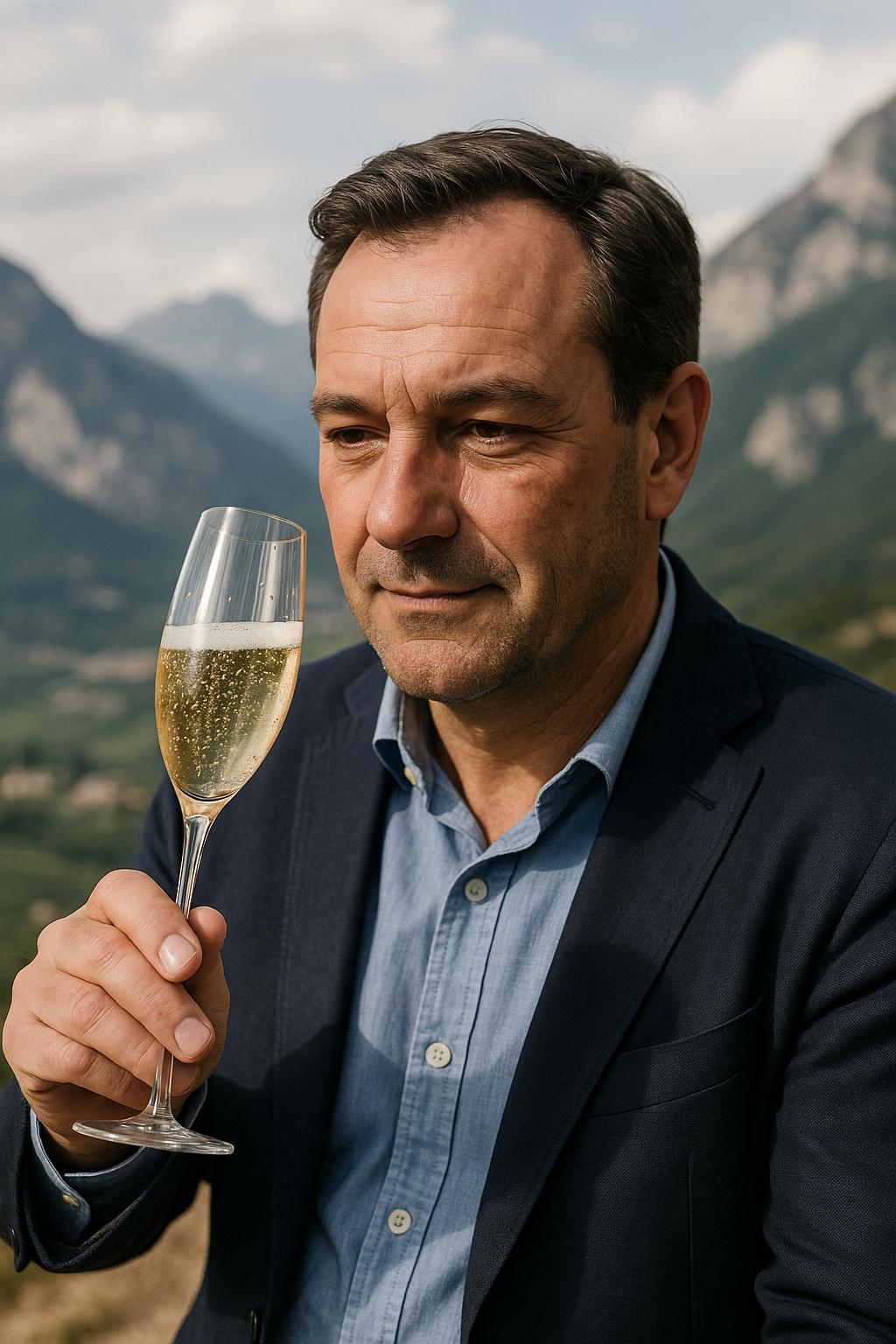 Fransk mästare förvandlar italienska bubblor – Cyril Brun skriver om vinets framtid i Trento